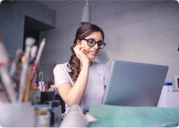 Share your portfolio, social links & more with your potential clients